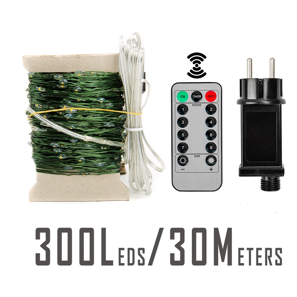 ตัวเลือกสินค้า สายไฟ LED ยาว 200 เมตร กันน้ำ พร้อมรีโมท ตกแต่งได้ทุกสถานที่