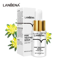 LANBENA Face Care Pore Shrinking Serum Essence Pores Treatment Relieve Dryness Oil-Control Firming Moisturizing Skin Care 15ml