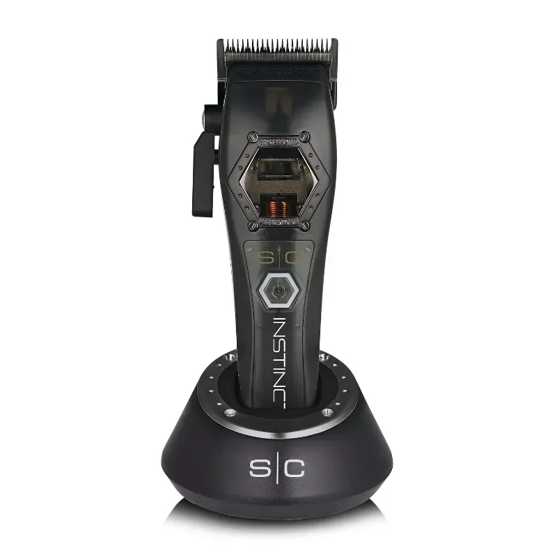Stylecraft Instinct Professional IN2 Vector Motor Cordless Hair Clipper with Intuitive Torque Control, 3 Modular Lids 3