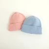Candy Color Knitted Beanie for Kids Winter Warm Girl Boy Solid Knit Crocheted Skullcap Korea Style Children Bonnet Chapeaux 1-6T 5