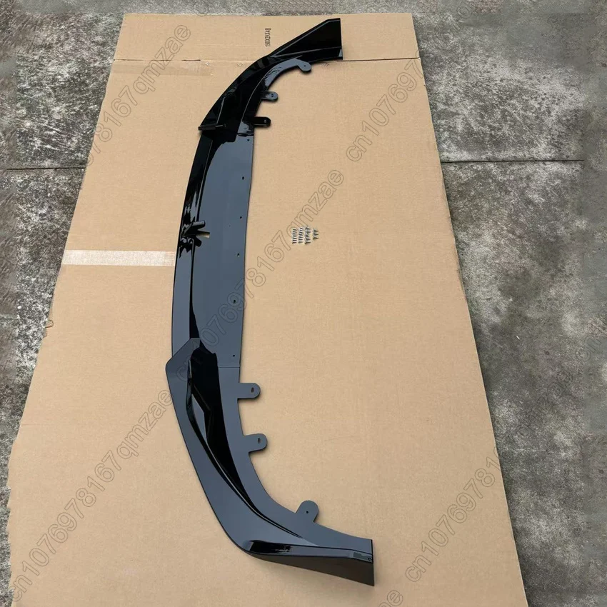 BMW 3 시리즈 G20 G21 LCI 330e 330i M340i 320i 2022-2026 튜닝용 글로스 블랙 자동차 프론트 범퍼 립 에어 스플리터 턱 바디 키트