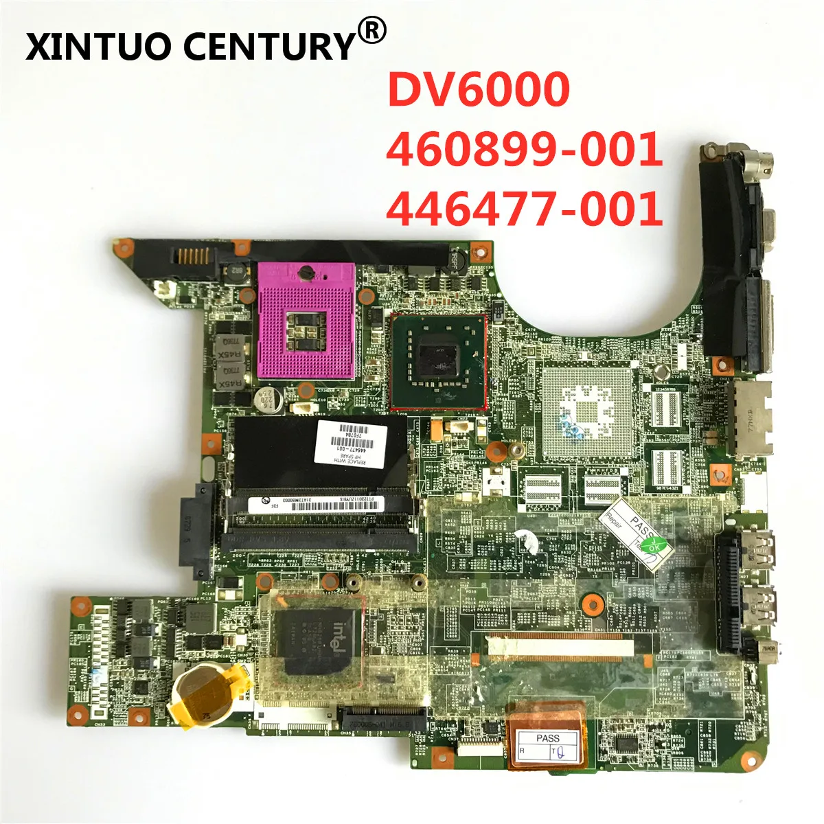 

446477-001 446477-601 460901-001 для ноутбука HP Pavilion DV6000 DV6500 материнская плата DA0AT3MB8F0 материнская плата DDR3 100% тестовая работа