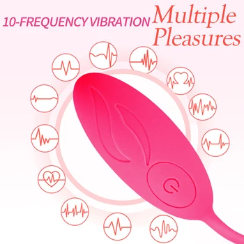Wireless Remote Control Wearable Vibrating Egg Sex Toy for Women G-Spot Stimulating Vibrator Vaginal Massage Ball Erotic Product 5