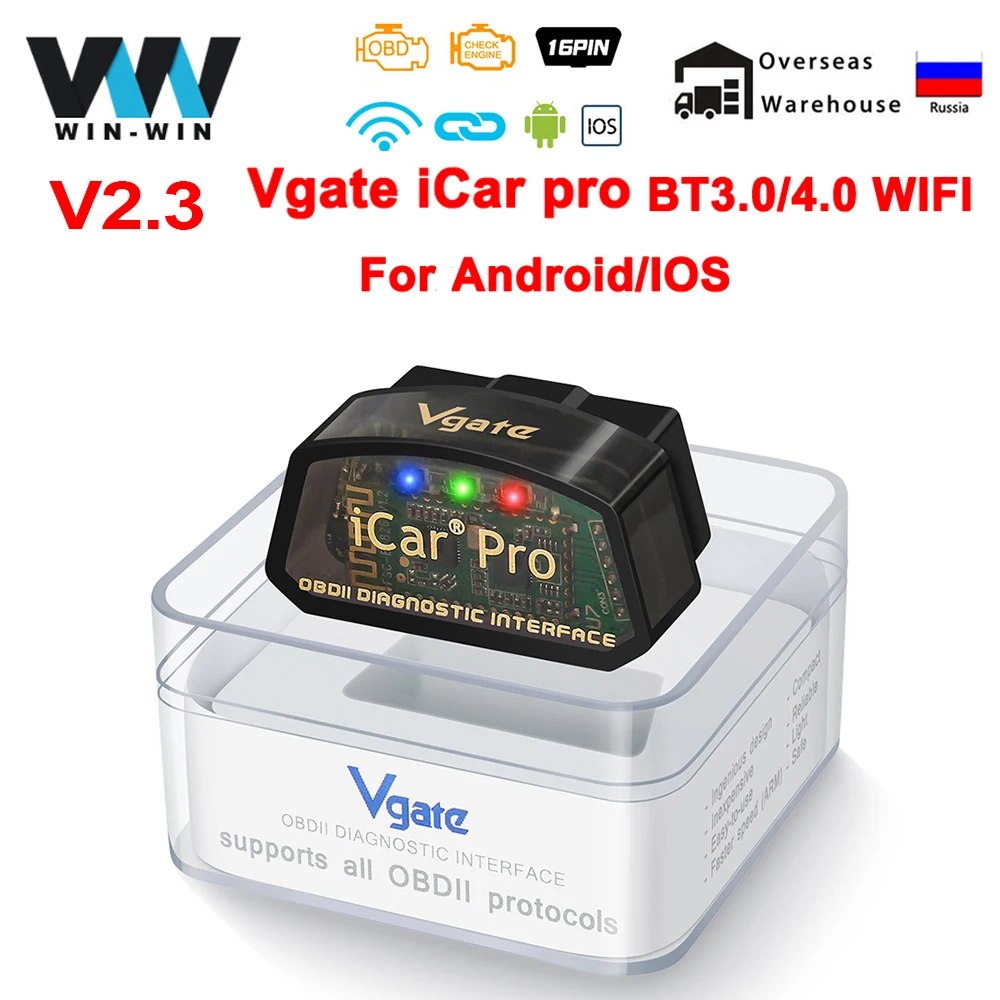 Valise de diagnostic OBD2 ELM327 Bluetooth compatible Iphone android – lit  et efface le voyant moteur V2.1 – OBD2 – Diagnostic automobile et voyant  moteur