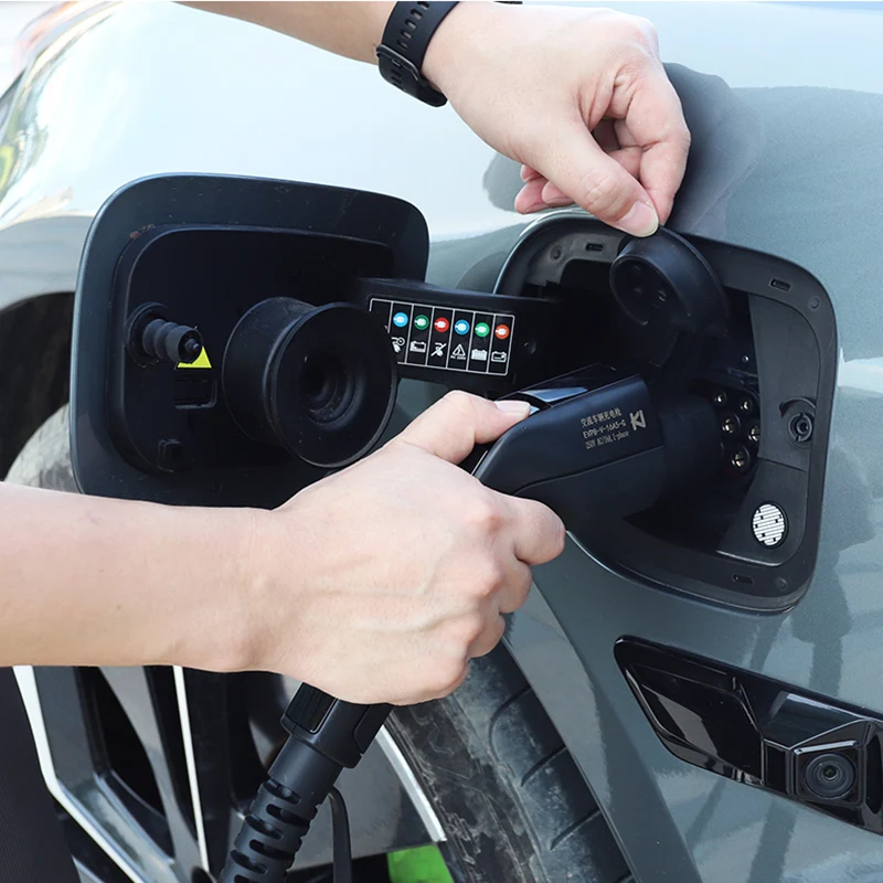 For ZEEKR 001 2022-2023 Car Charging Port Protection Cover Waterproof Anti-dust Rubber Cover ZEEKR 001 Accessories