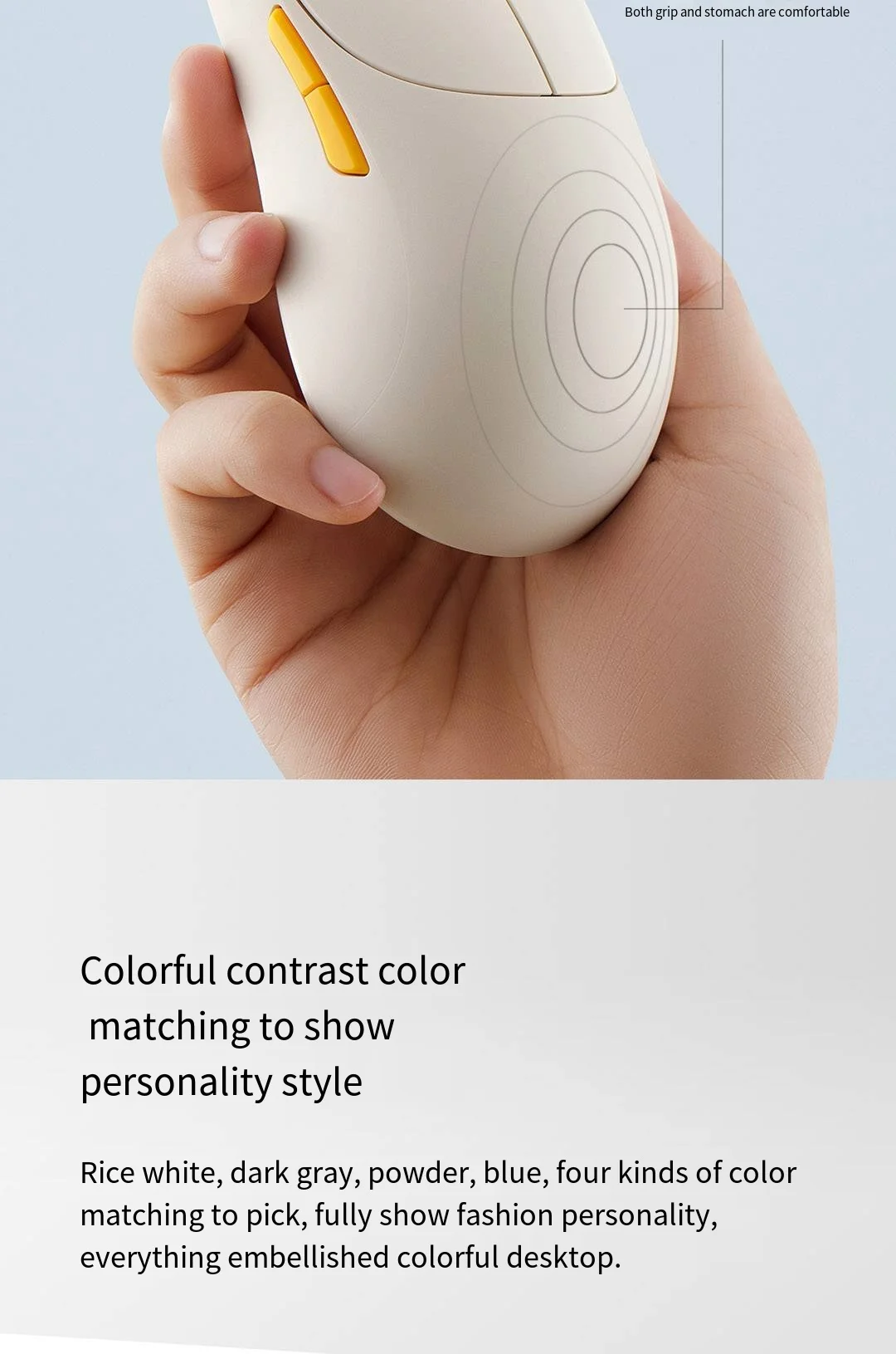 Xiaomi Wireless Mouse 3 Dual Mode 1200DPI description image 3