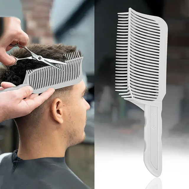 1/2/3Pcs Barber Hair Comb Kit Flat Top Hair Cutting Fading Stying Fade Comb Men Fade Brush Salon Hair Tool Accessories 5