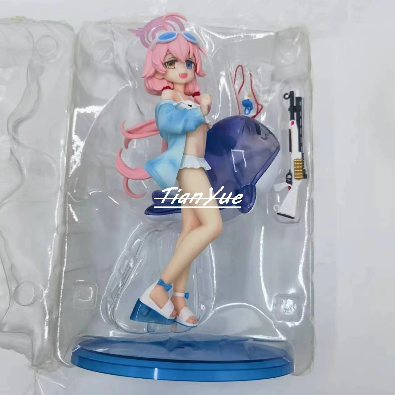 SBNYTBLW Oshi No Ko Figure Ai Hoshino Figurine PVC Modello Cute Anime Girl Figure Hoshino Ai Statua da Collezione Ornamenti (Color : 2pcs, Size : 21CM