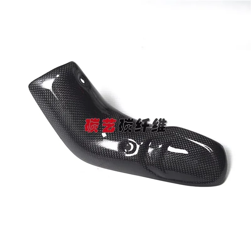 Vera Fibra Di Carbonio Per Ducati Multistrada V4 V4S Carena Di Scarico Akrapovic Per Moto