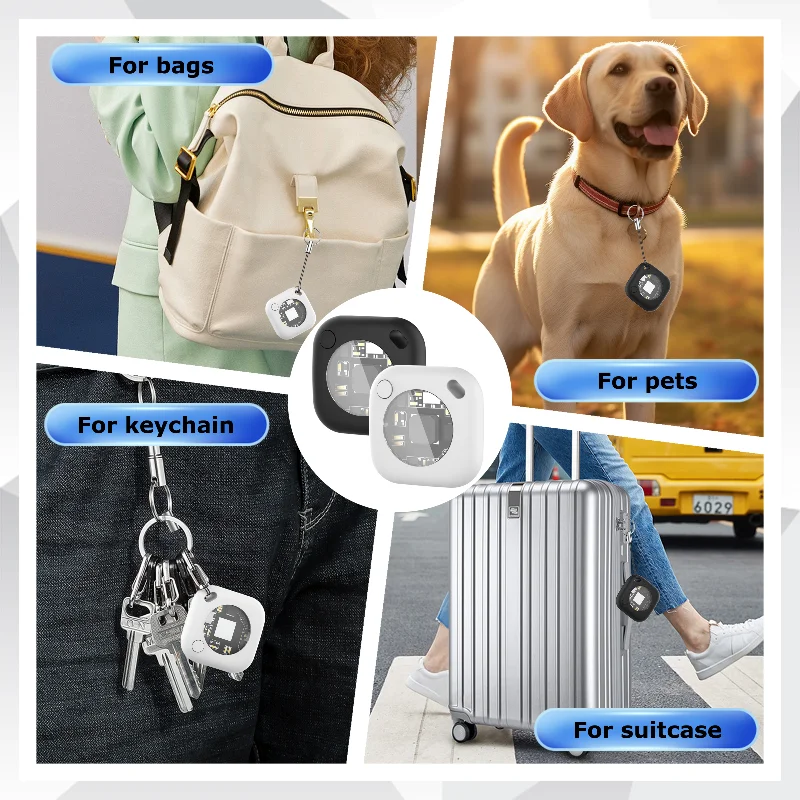 Anti Loss GPS Tracker MINI Square Locator For Mobile Anti-theft Use In Conjunction With iOS System Find My APP