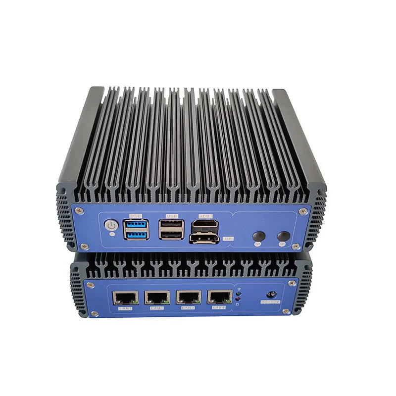 SZBOX X4A N100 Soft Router DDR5 8GB 256GB NVMe SSD 4* i226 2.5G LAN Mini PC pfSense Firewall VPN Server OPNsense OpenWrt 6