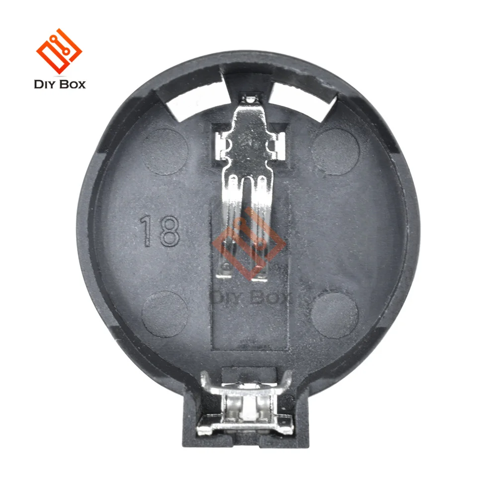 10-50개 CR2032 CR2025 CR2016 배터리 홀더 코인 셀 홀더 박스 케이스 소켓 2핀 3V 블랙 마운팅 리드 납땜 필요  - AliExpress