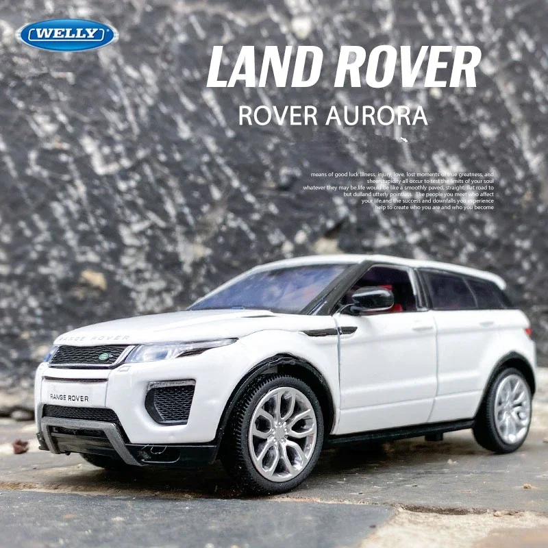 

1:24 Land Rover Range Rover Evoque SUV модель автомобиля из сплава литая металлическая Игрушечная модель автомобиля Модель имитации коллекции детских подарков