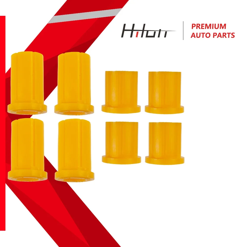 Rear Poly Spring Shackle Bushing Polyurethane 8Pcs For TOYOTA HILUX VIGO KUN25,26 / REVO GUN125,126 90385-T0001