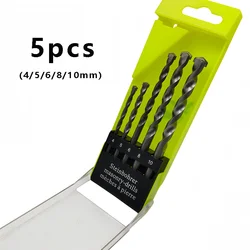 Premium Masonry Drill Bit Set for Concrete, Brick, and Stone Surfaces (5PCS)