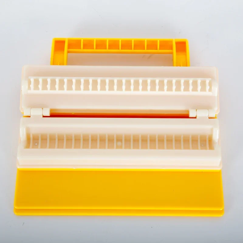New Double Row BBQ Meat Skewer Machine Multifunctional Reusable Plastic BBQ Skewer Maker Kebab Tool Kitchen Accessories Camping