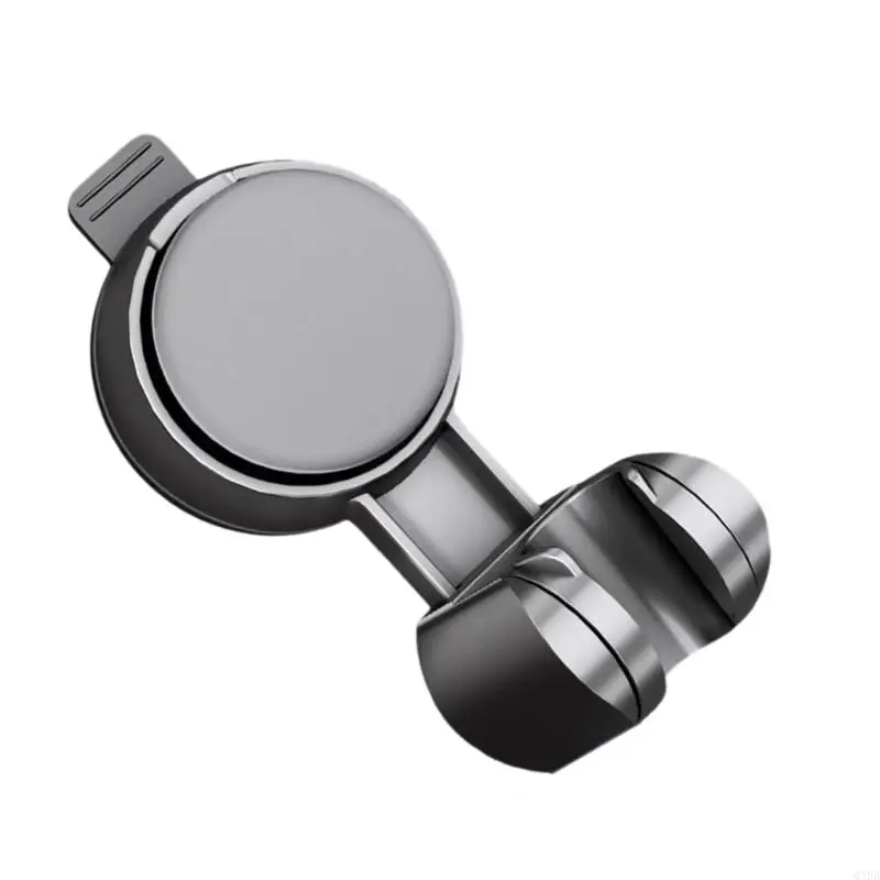 Q39B Multipurpose Adjustable Shower Head Holders Wall Mounted Brackets with Solid Grip Sturdy Plastic Materials Accessory