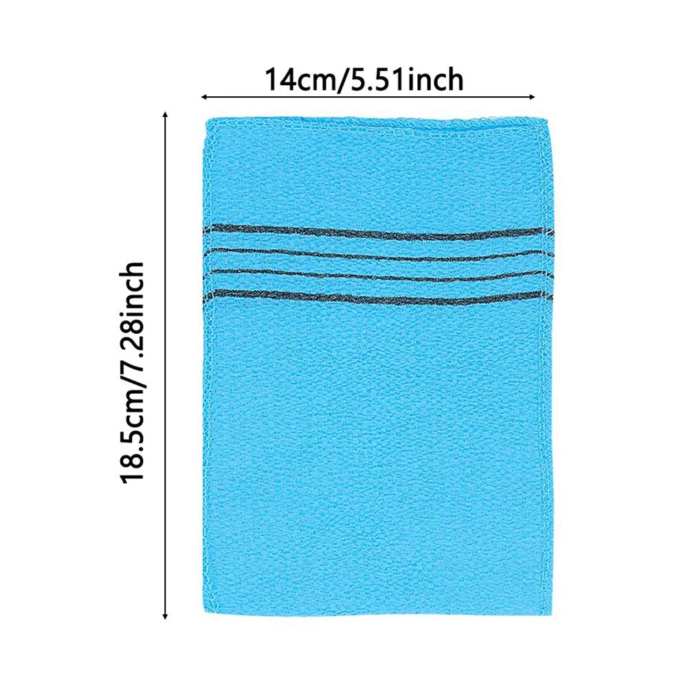Exfoliating Bath Towel 5Pcs 14x18.5cm