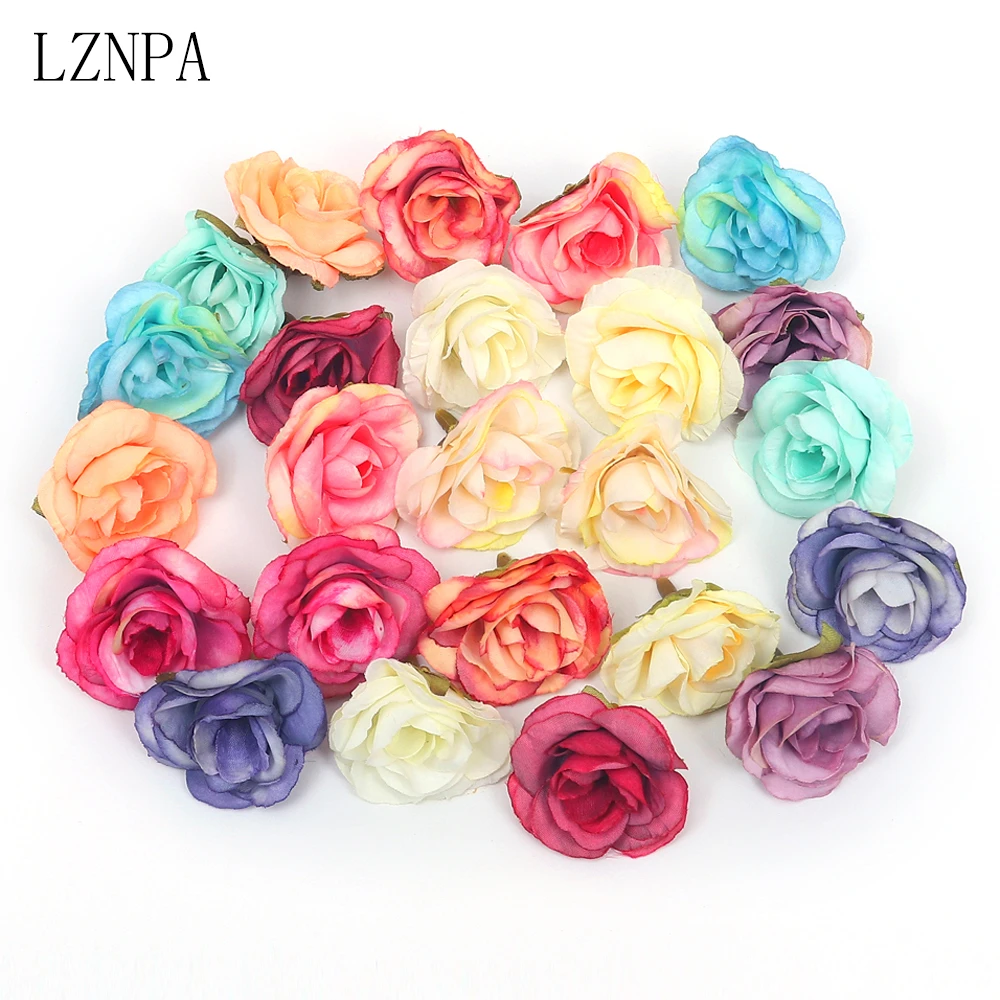 Silk Party Accessories Artificial Flowers Silk Flowers Head Silk