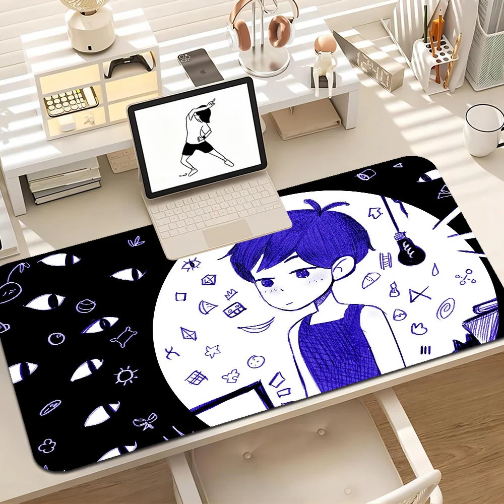 Cartoon Omori Bathroom Mat Kids Room Bedroom Decoration Balcony Anti-Slip Doormat Living Room Bedside Area Rugs 4