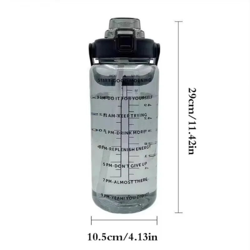 2L Straw Water Bottle 5