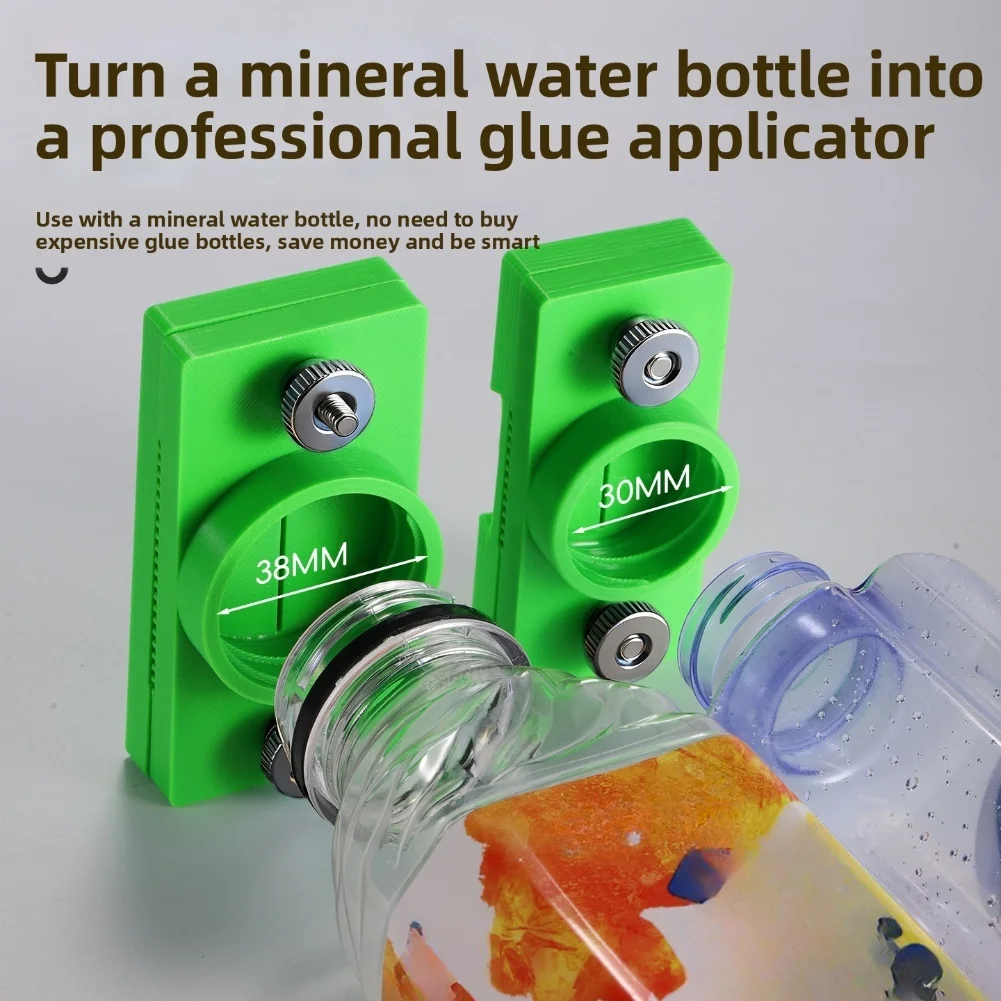 Woodworking Edge Banding Glue Applicator Board Brush Glue Limiter Multi Functional Installation Fixture Adjustable Manual Tools