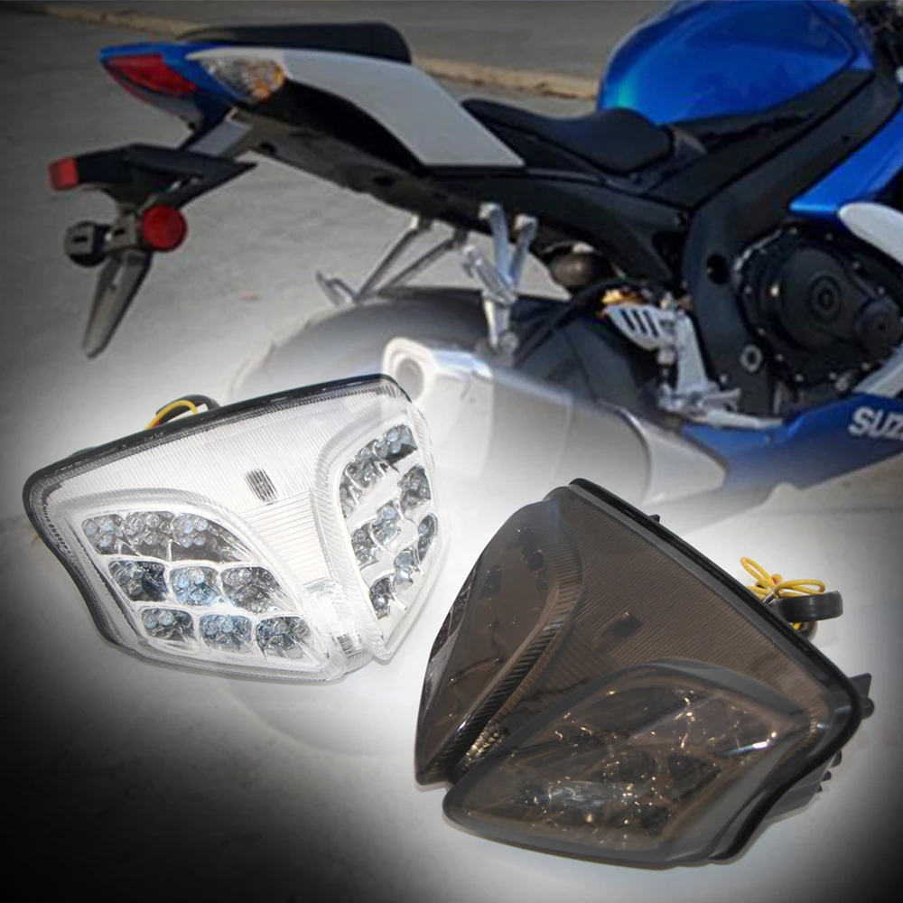 バイクブレーキライト に適合する GSX-S750 GSXS 750 GSX S750 2017-2023 ブレーキターンシグナル一 バイク  の方向指示器 GSX-S750 2017-2023 2021 2022 オートバイリアテールライトブレーキターンシグナル統合 に適合する GSX  -S750 GSXS 750 GSX S750 2017-2023 ... バイクのテールブレーキライト バイクアクセサリー ブレーキ テールライト ターンシグナルライト ランプ GSX-R用 GSXR 60