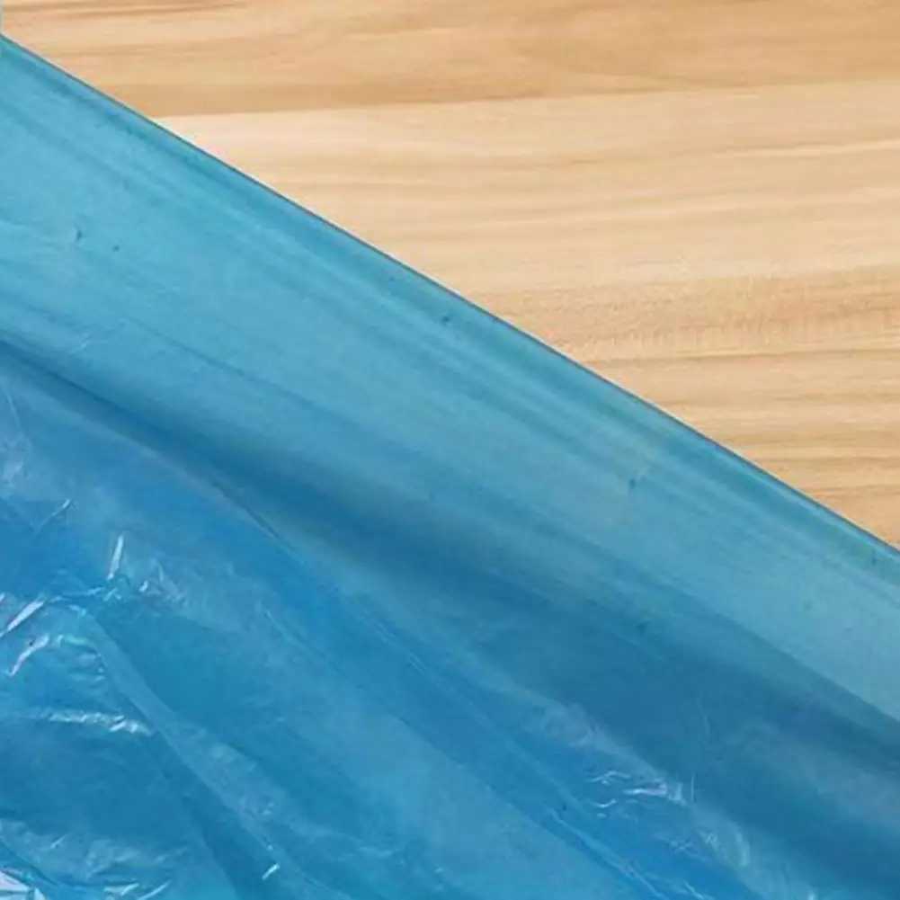 1 Set Raincoat Lightweight Disposable Rain Poncho Durable Convenient Hooded Rain Cape for Adults Children