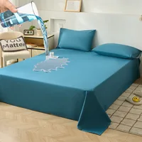 KDJEIKZ – drap de lit surdimensionné, imperméable, mat, prévention des Incontinences, coussin urinaire, housse de couvre-lit, anti-poussière, lavable, sans oreiller 1