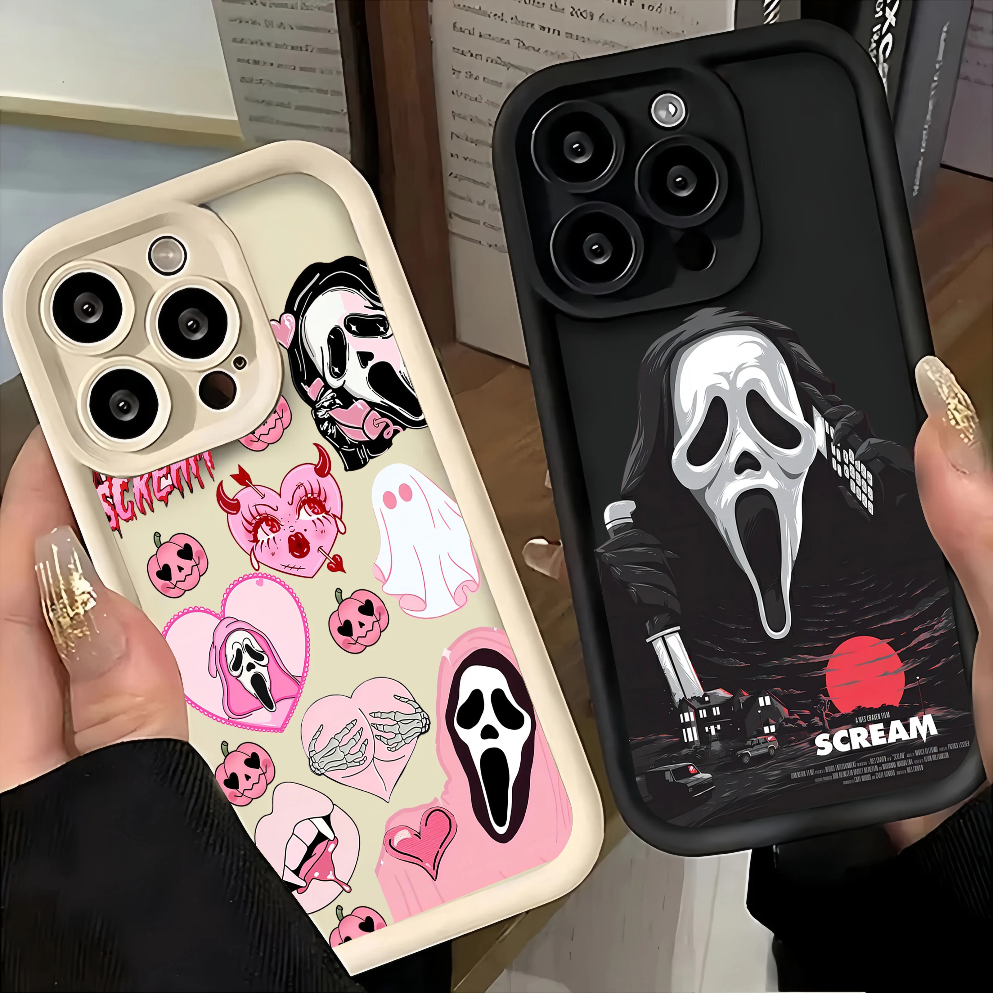 Hot Scary Scream Art Phone Case - Unique Design