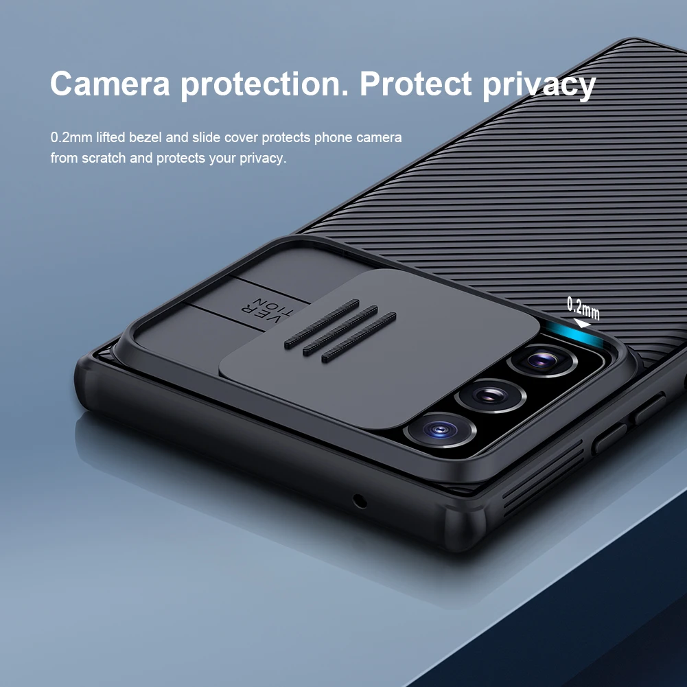 Nillkin CamShield Slide Camera Cover Protective Case - Enhanced Hard PC Back Cover