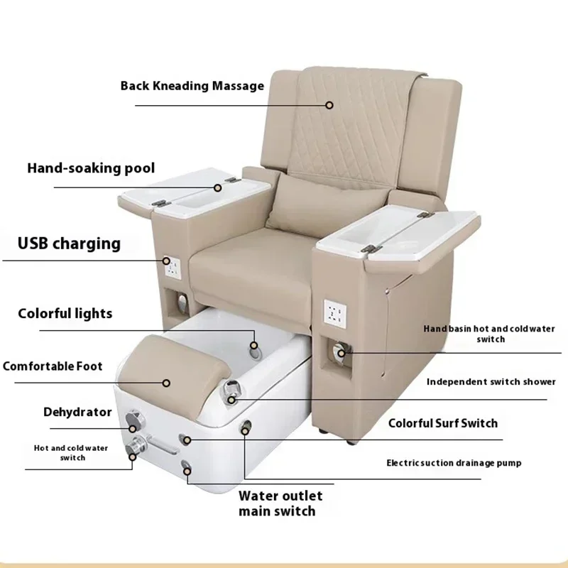 water jet pedicure chair Manicure spa luxury chairs nails salon professional pedal fauteuils de p&eacute;dicure commercial furniture