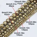 Faceted Brass Color