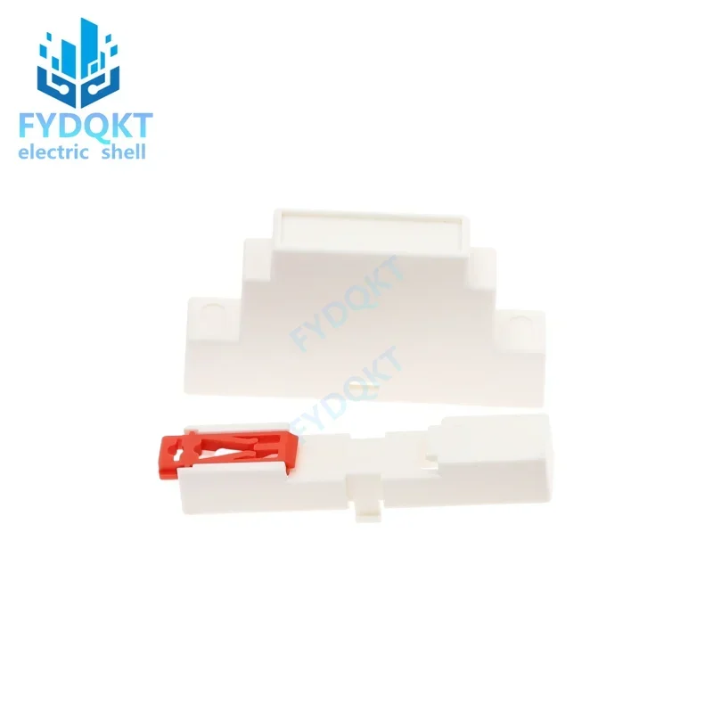 ABS plastic Supply Rail Electrical Shell Safety Barrier Isolation Module 4-19: 88X18X59MM Project Junction Box Electrical Junction Box
