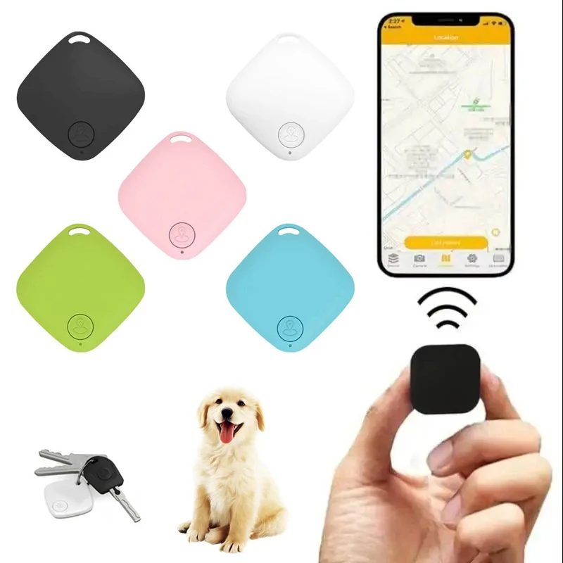 GPS locator mini anti-lost pet kids wallet key bag positioning smart Bluetooth find tag alarm for Ios & Android