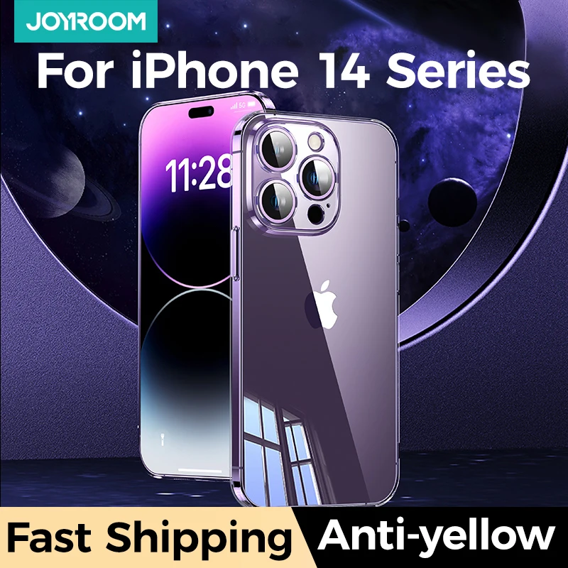 Custodia Trasparente Di Lusso Per Iphone 15 14 13 Pro Max Hard Pc + Tpu Anti Yellow Full Lens Cover Protettiva Trasparente Per Custodia Iphone 14