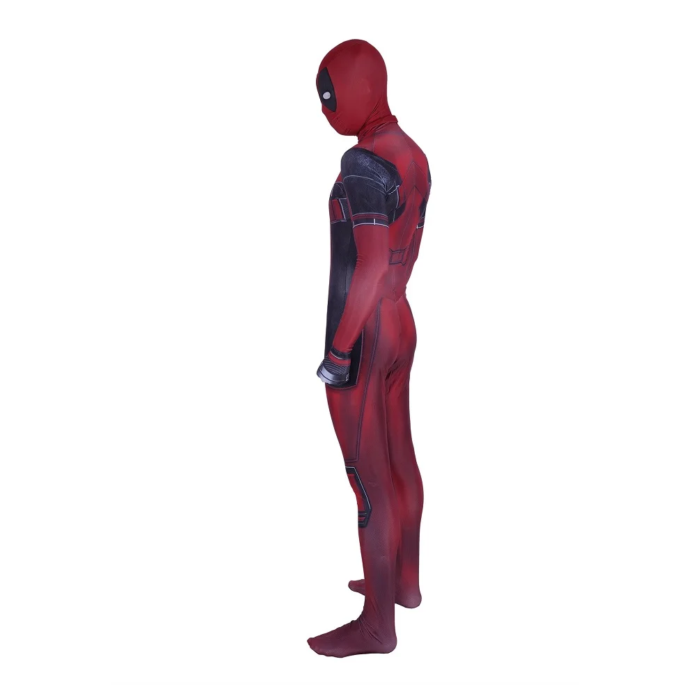 Marvel-Inspired Deadpool Spandex Bodysuit Cosplay Costume for Adults and Kids