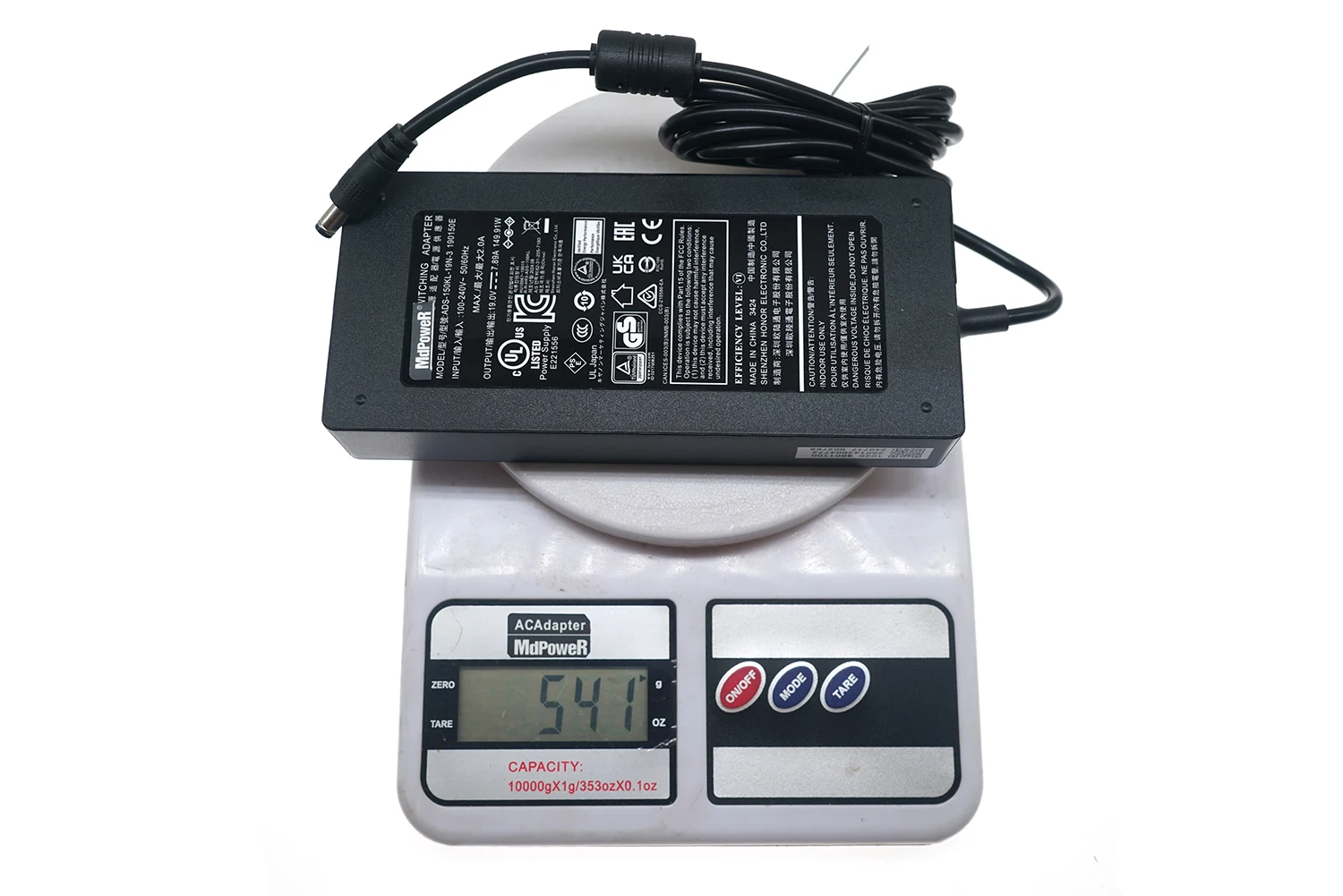 새로운 HONOTO ADS-150KL-19N-3 AC 어댑터 19V 7.89A 5.5*2.5mm 150W 충전기 ADS-150GL-19-1 190150E 전원 공급 장치