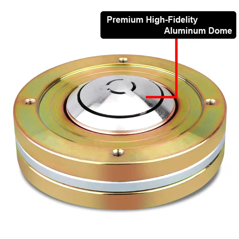 150W 8ohm Super Tweeter Horn Speaker for Array Speaker Professional Audio 44mm High Power Neodymium Driver 1inch Throat