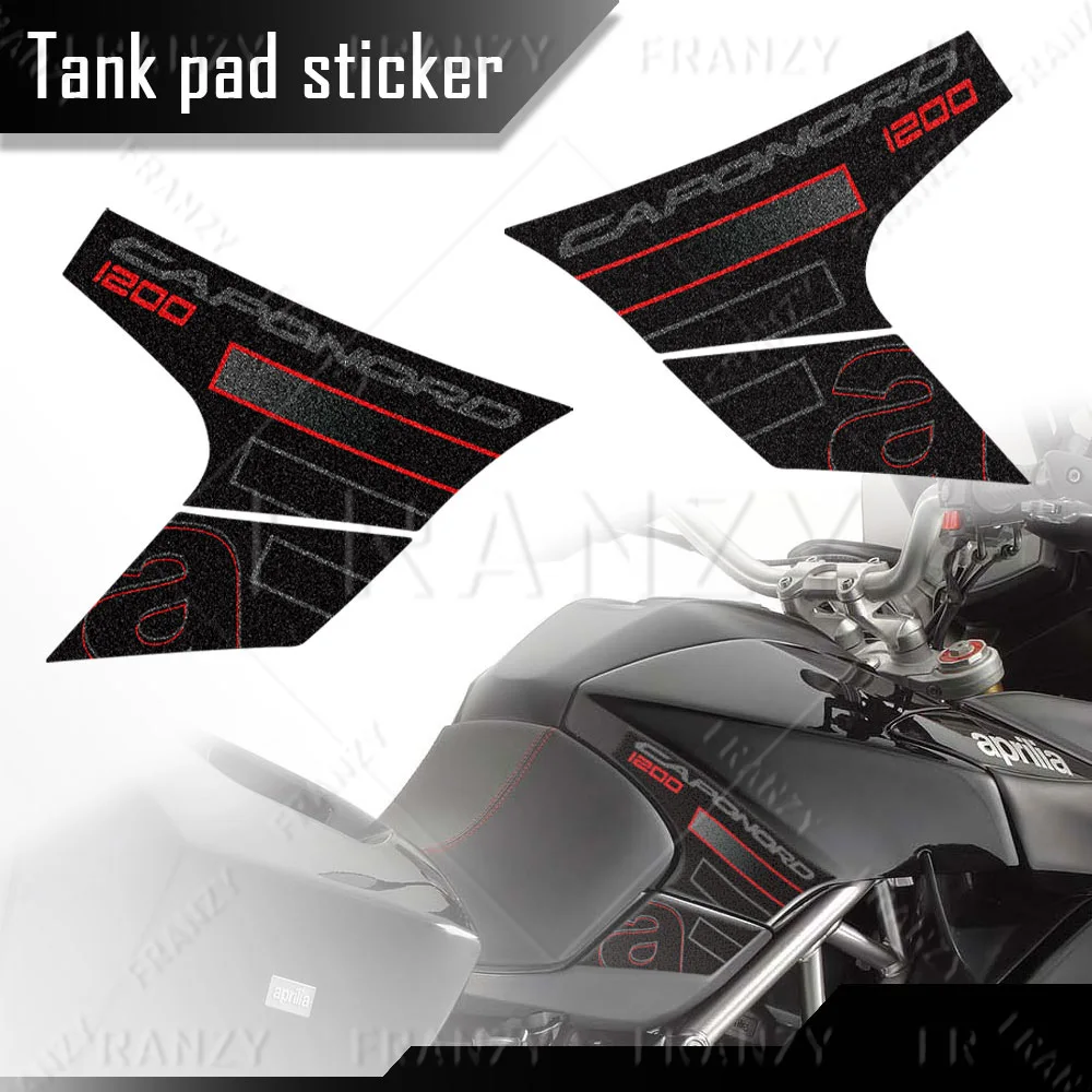 

For Aprilia Caponord 1200 Rally 3M Anti Slip Motorcycle Fuel Tank Pad Stickers Protector Gas Cap Cover Decals Kit Accessories