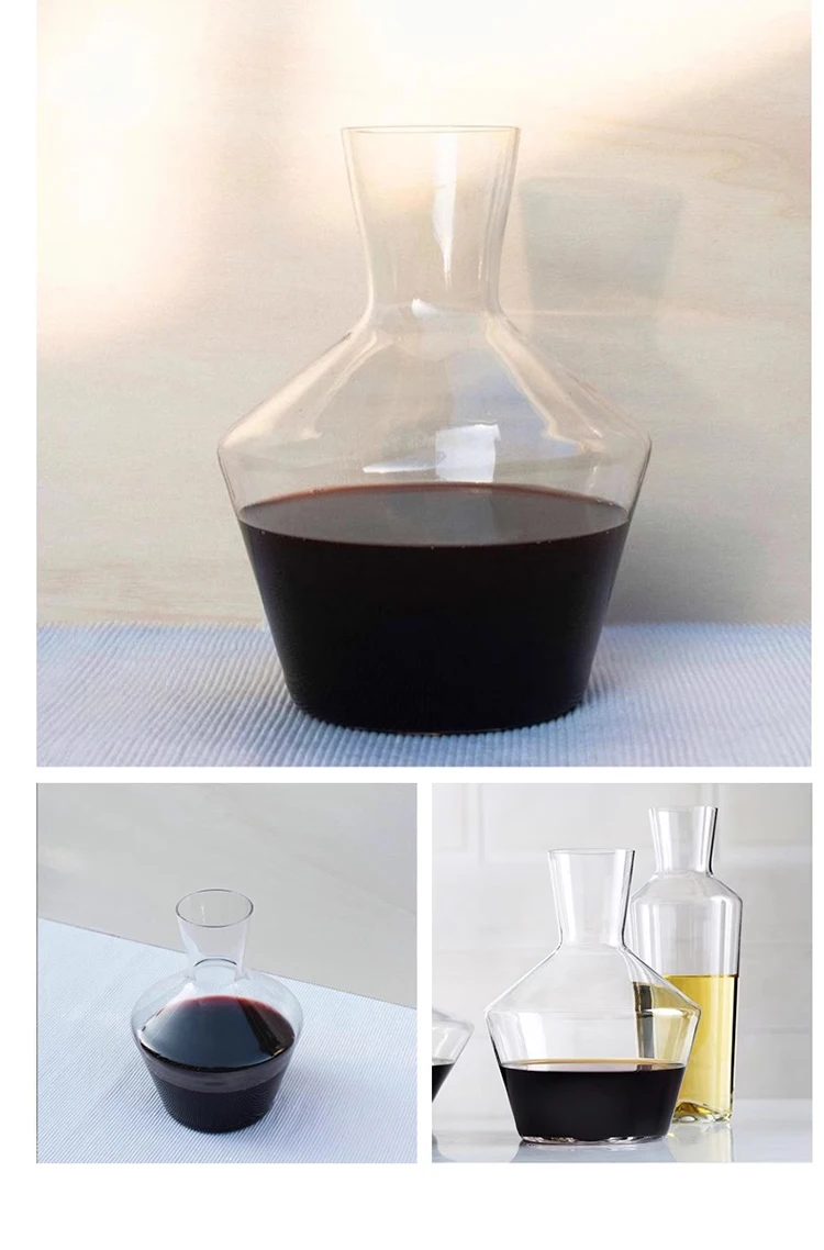 JINYOUJIA Zalto Style 1450ml Superior Quality Axium Decanter Lead-Free Handmade Crystal Perfect Flawless Wine Decanter