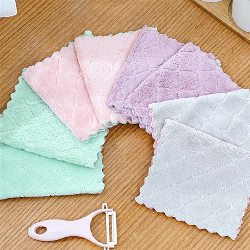 Ustensiles de cuisine super absorbants en microcarence, ustensiles de  cuisine à haute efficacité, serviette de livres ménagers, gadgets chauds,  10 pièces - AliExpress