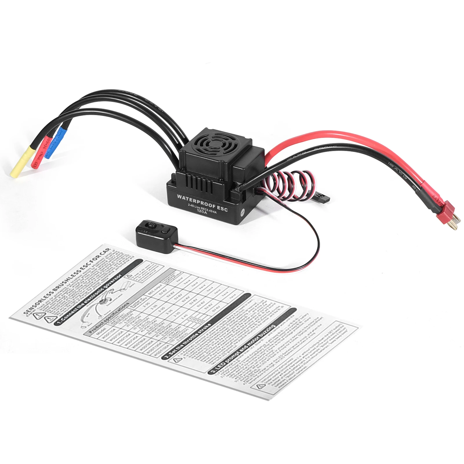 ESC 60A/80A/120A pour Drone FPV - Programmation & Connectique