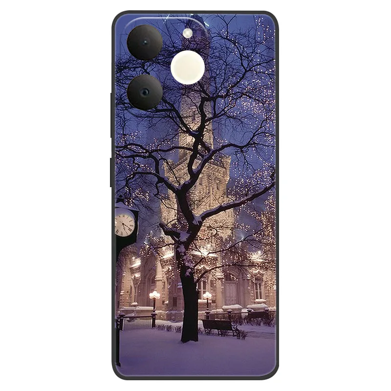 Christmas Edition Soft Silicone TPU Back Cover - Festive Phone Case Bumper