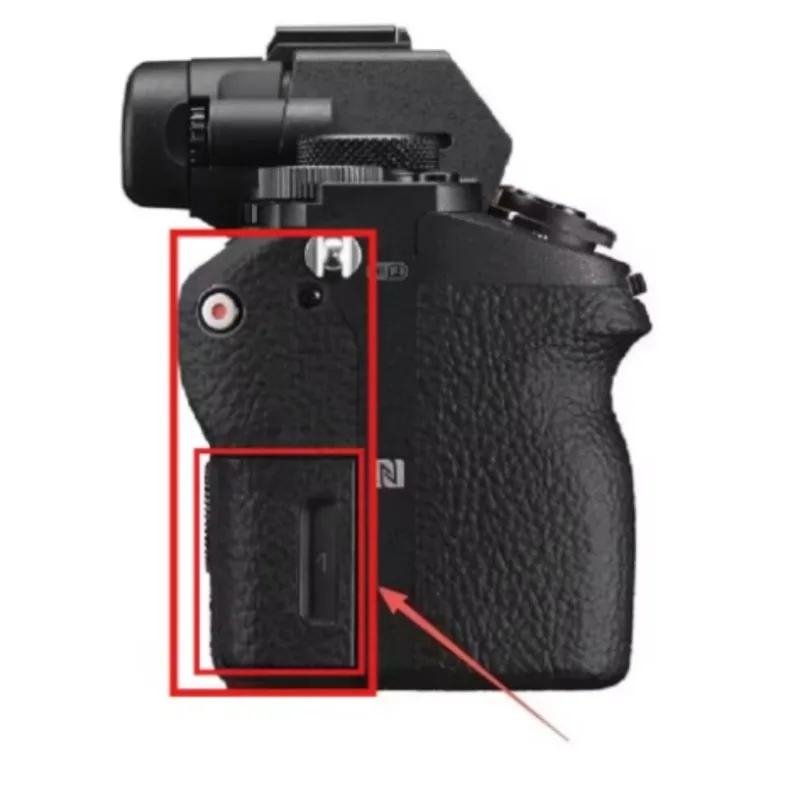 JABS- A7M2 A7RII A7SII 카드 슬롯 및 엄지 그립 액세서리용 보호 고무 캡 커버 교체 세트