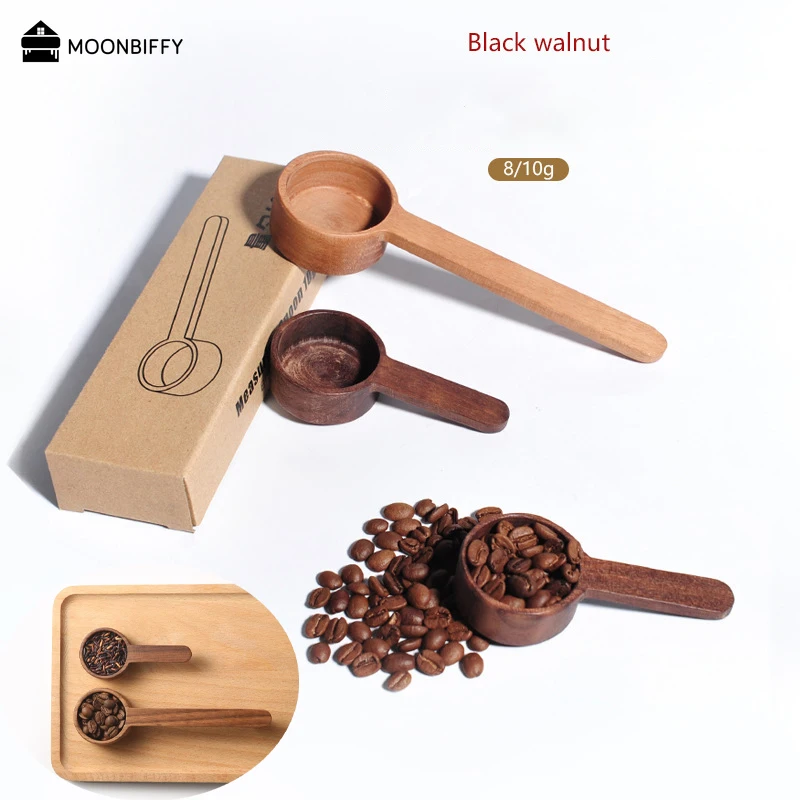 Wooden Spoon Short Handle Coffee Spoon Long Handle Wood Long Wooden