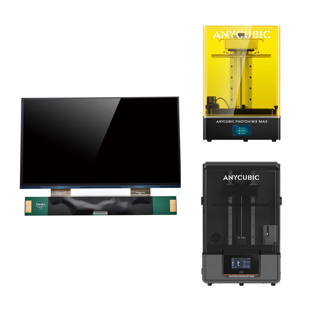 Lcd Display Module Anycubic M3 MAX LCD Screen 13.6 inch 7K MONO 6480*3600 High Resolution Replacement Mono Screen PJ3D136V0