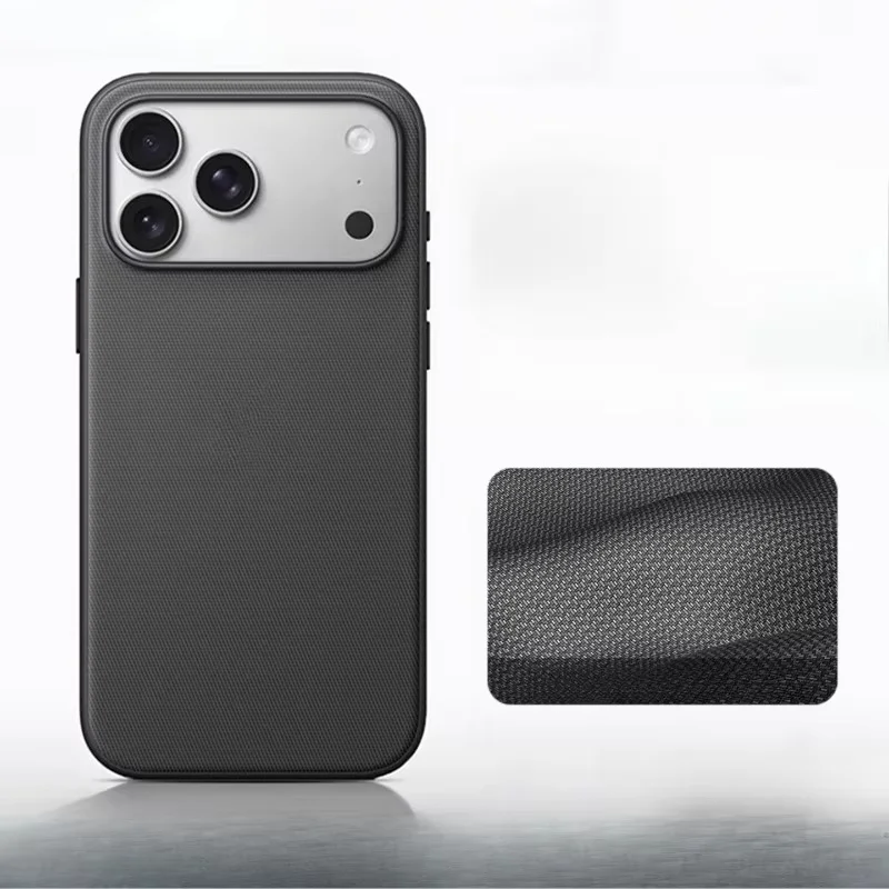High-Quality TechWoven Magnetic Phone Case For iPhone 17/16/15/14/13 Pro Max For Magsafe Wireless Charging Tech Woven Back Cover 5