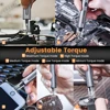 Mini Electric Screwdriver Set with 72 Magnetic Bits 5 Gears Torque OLED Display Rechargeable Cordless Screwdriver Kit SES New 3