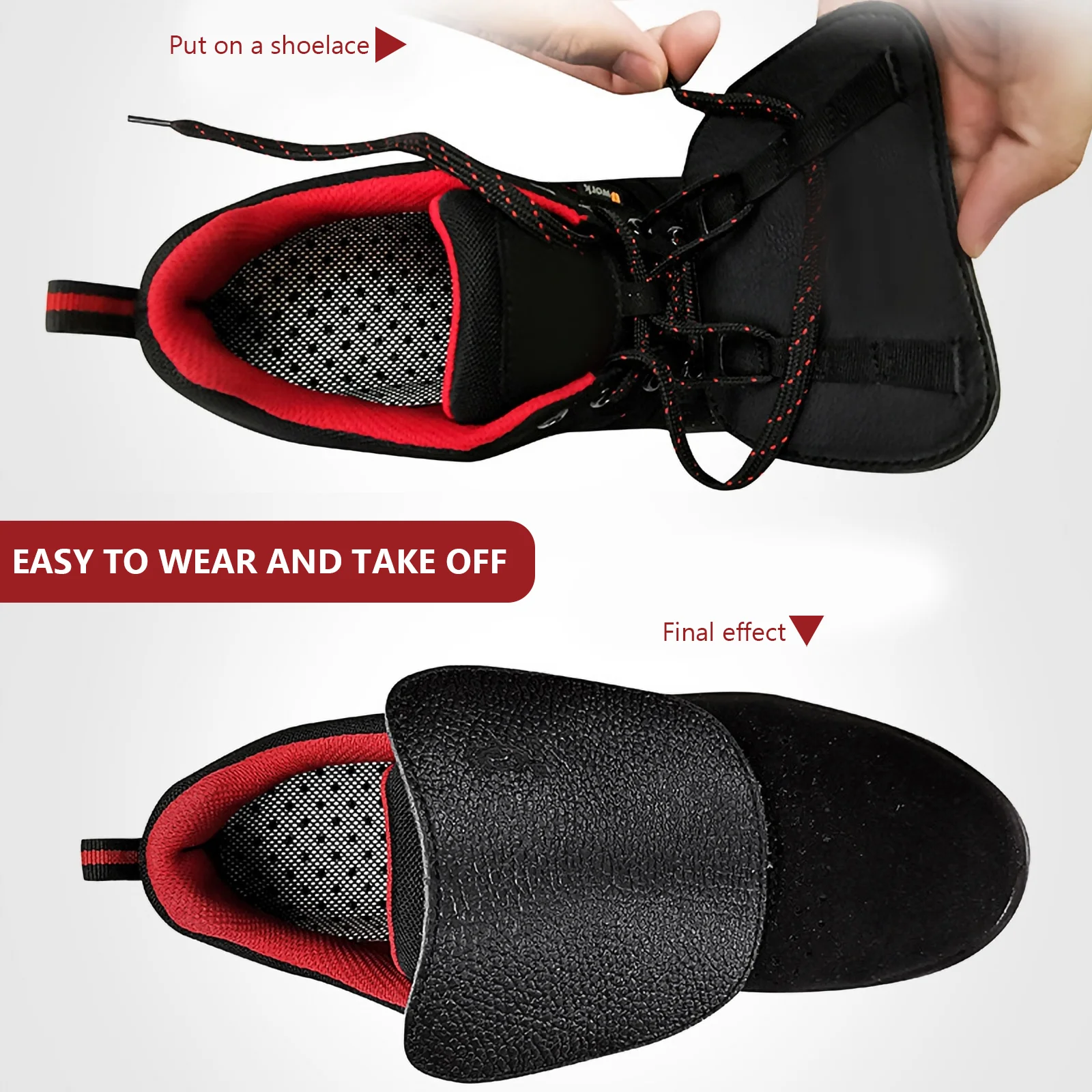 Anti-scald Shoe Cover Accessories Shoes Toe Protective Parts Safety Mask Workshop Covers Cowhide Supply Shoe Covers Rain Shoe Covers Silicone Shoe Covers Disposable Shoe Covers Rain Shoe Protector Plastic Shoe Cover